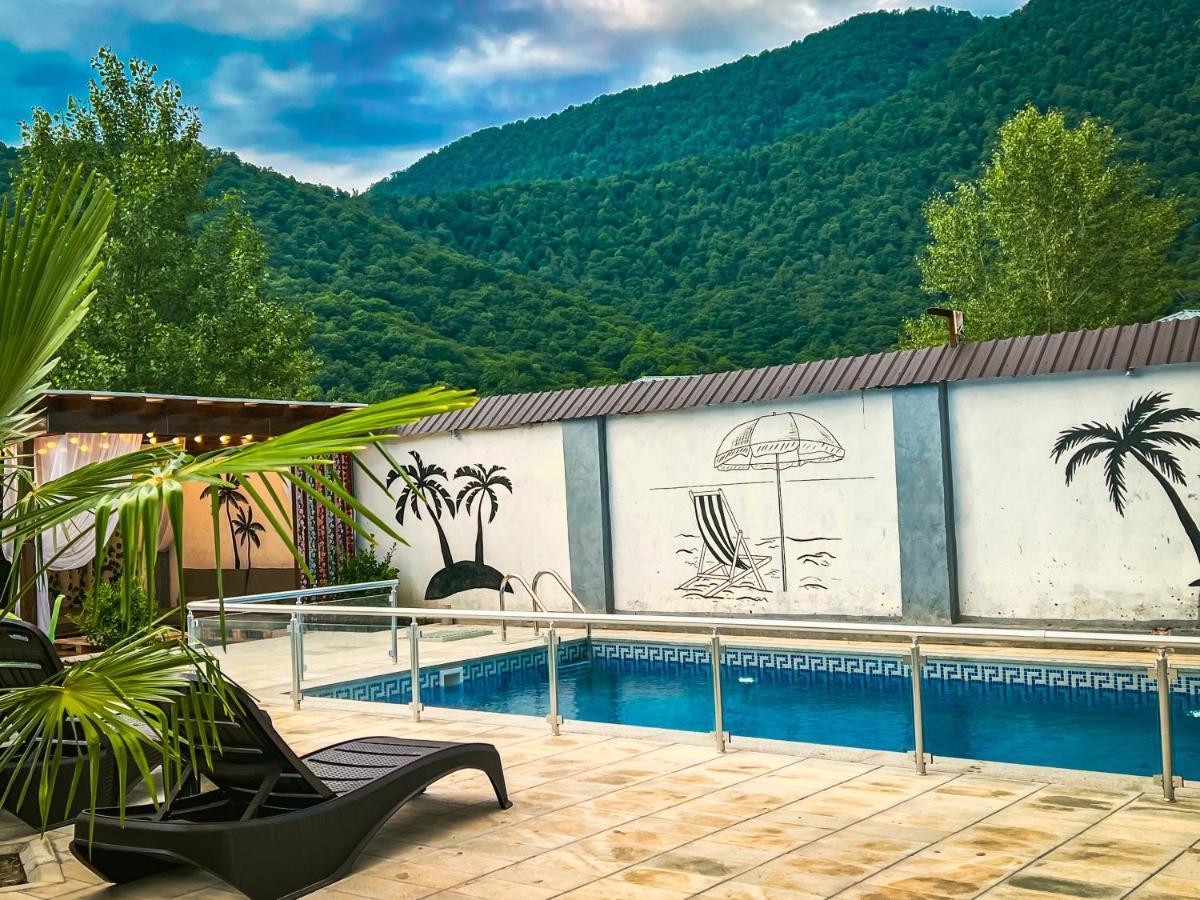 גאלבה Qafqaz Family Chalet מראה חיצוני תמונה